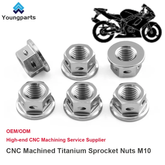 Why Titanium Sprocket Nuts M10 Are a Must-Have for Your Motorcycle