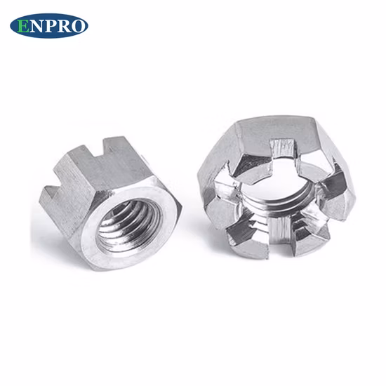 Factory Direct Casting Castle Nut Fasteners for Cars/Bikes/Motorcycles Shc001