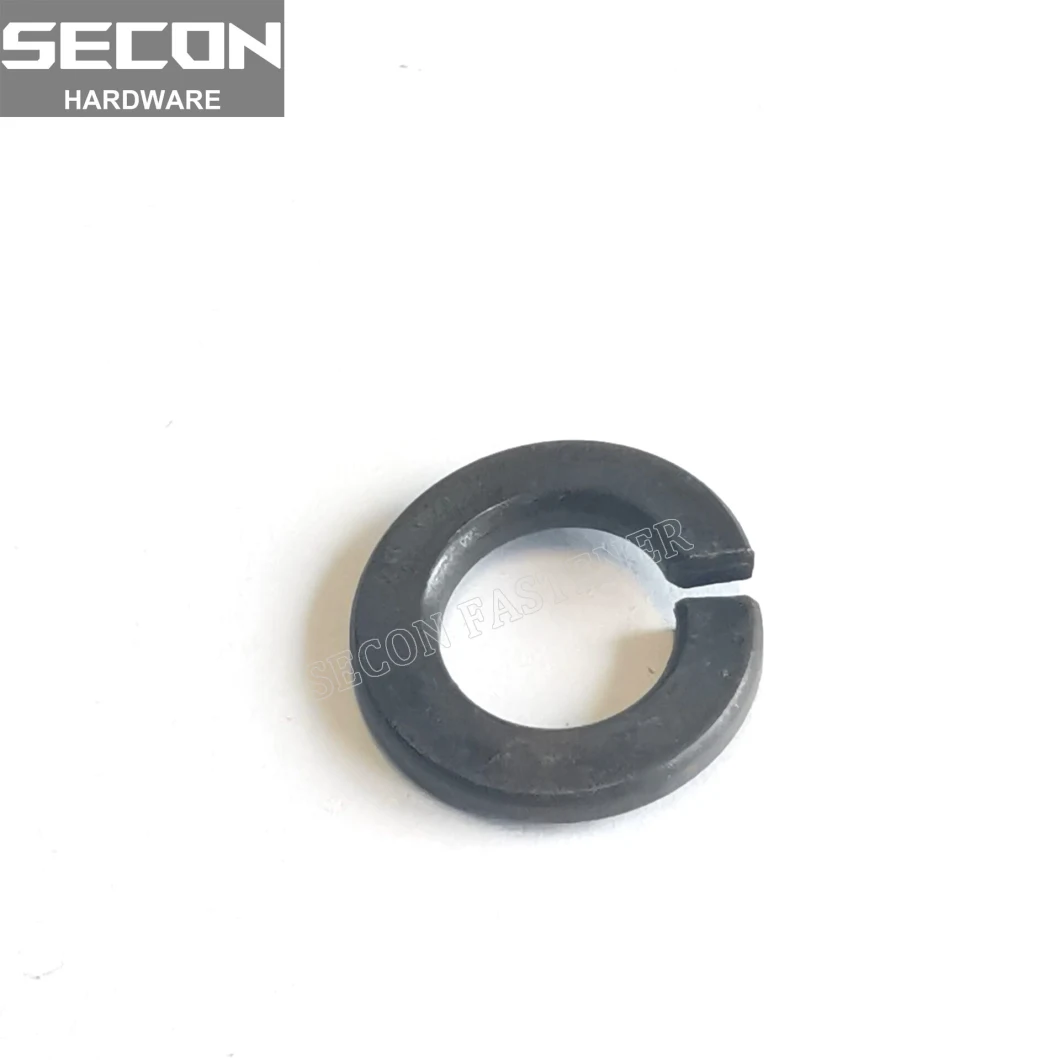 China Factory Good Quality Factory OEM DIN 127 Titanium Spring Lock Washer in Handware Zinc Plated / Black