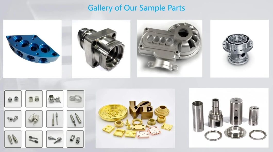 Custom OEM Parts of Metal/Plastic/Machinery at Competitive Prices From CNC Machining/Milling/Turning Service Dedicating to Excellence and Customer Satifaction