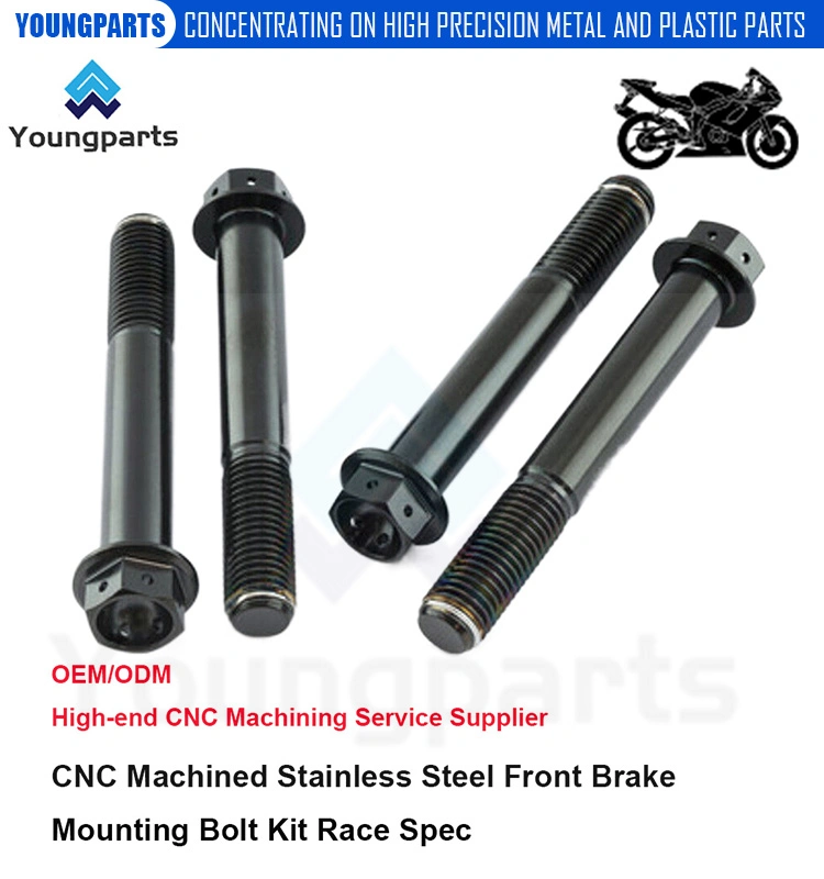 Experience Superior Strength with Our CNC Turned Front Brake Mounting Bolt Kit