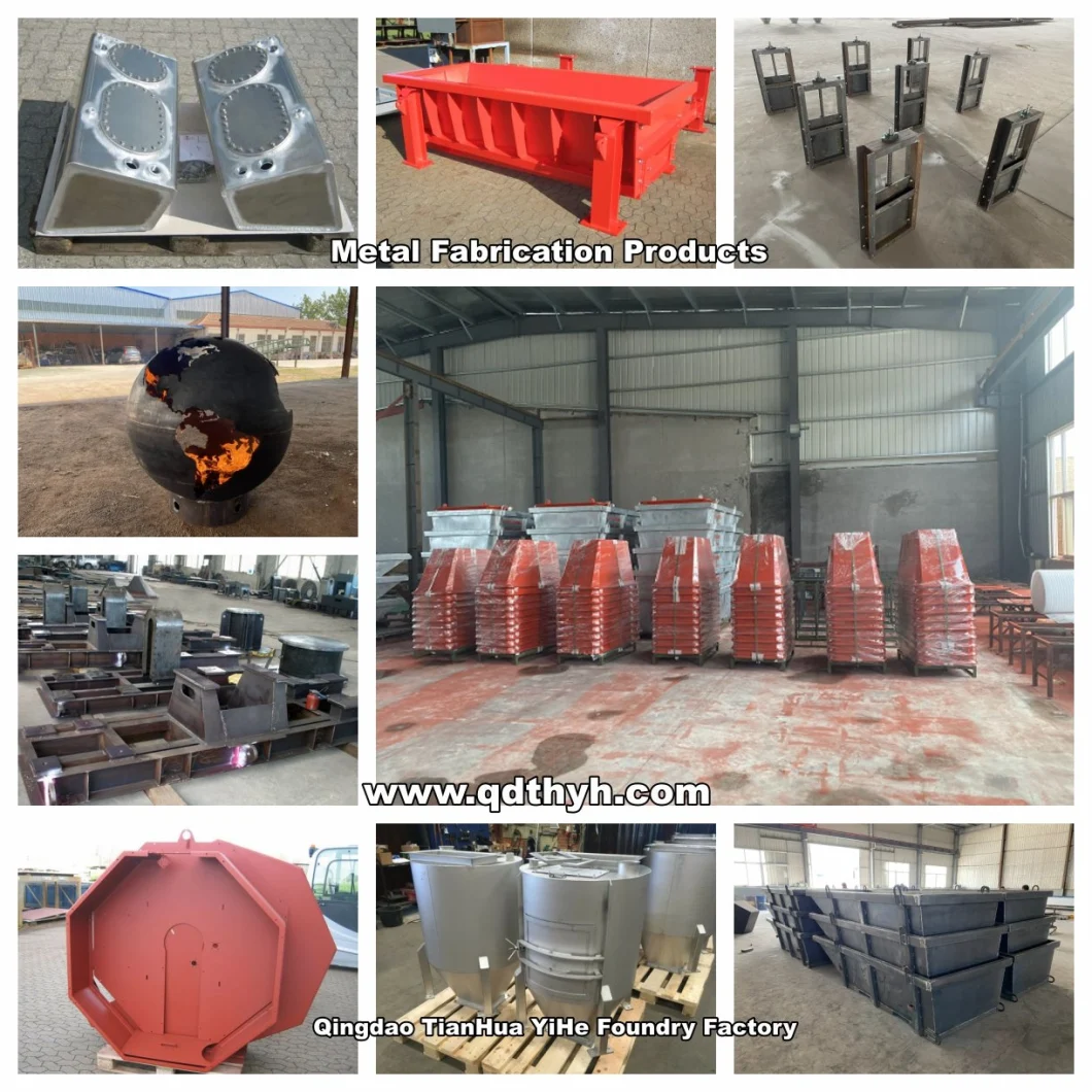 Custom Steel Bending and Metal Welding Heavy Metal Fabrication Parts