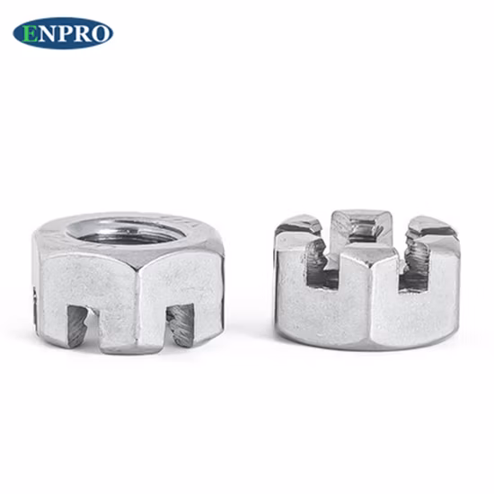 Factory Direct Casting Castle Nut Fasteners for Cars/Bikes/Motorcycles Shc001