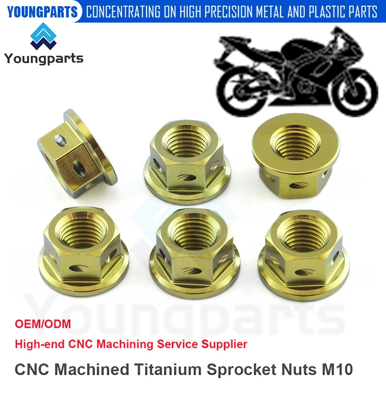 Boost Performance and Reduce Weight with Titanium Sprocket Nuts M10