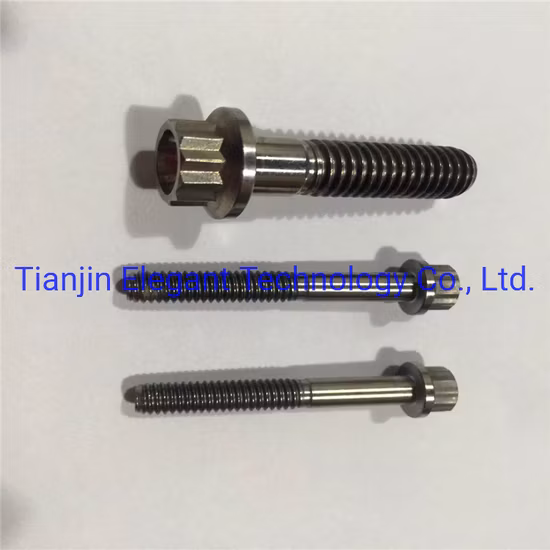 Gr5 Tc4 Ti-6al-4V Titanium Fastener for Bicycle Screw Bolt