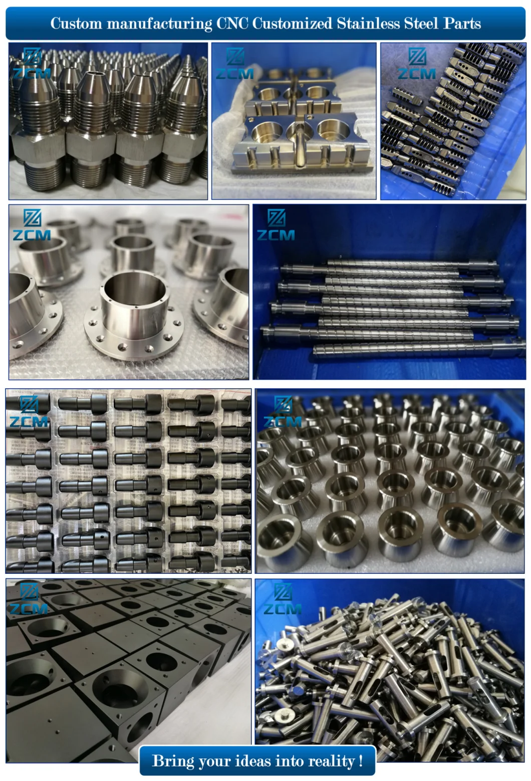 Shenzhen Custom Manufactured Metal CNC Stainless Steel Titanium Machining Aluminum/Stainless Steel/Titanium Alloy Automotive Auto Vehicle Car Wheel Studs Bolts