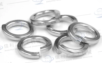 Customized Titanium M2 Spring Lock Mini Pressure Washer High Quality China Supplier Wave Steel Zinc Plated Split Lock Spring Washer