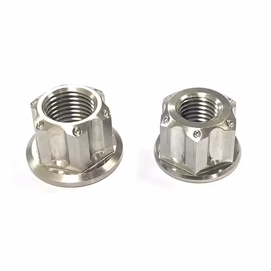 Experience The Benefits of Corrosion-Resistant Titanium Sprocket Nuts M10