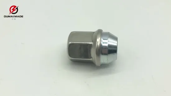 High Strength Gr5 Titanium Auto Wheel Nut Chrome Plated Steel M12 M14X1.5 Conical Seat Car Wheel Lug Nuts