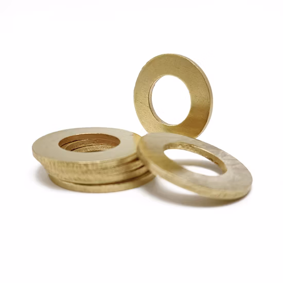 DIN125 High-Strenth Copper Washer Shim Titanium Carbon Steel Zinc Plated Flat Washer