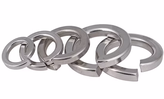 DIN127 Spring Lock Washers in Stainless Steel and Titanium