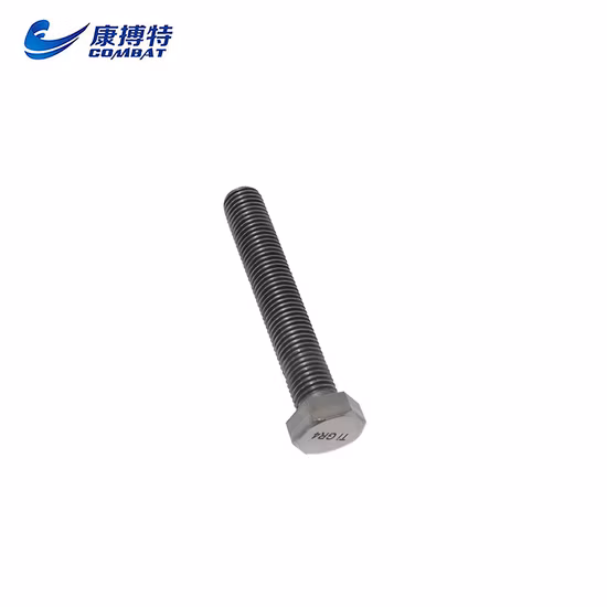 Stainless Steel Hexagon Flange Bolts AISI 304 Stainless Grade 8.8 Hex Bolt and Nut DIN931 DIN933 Hex Boulon Baut Titanium M6